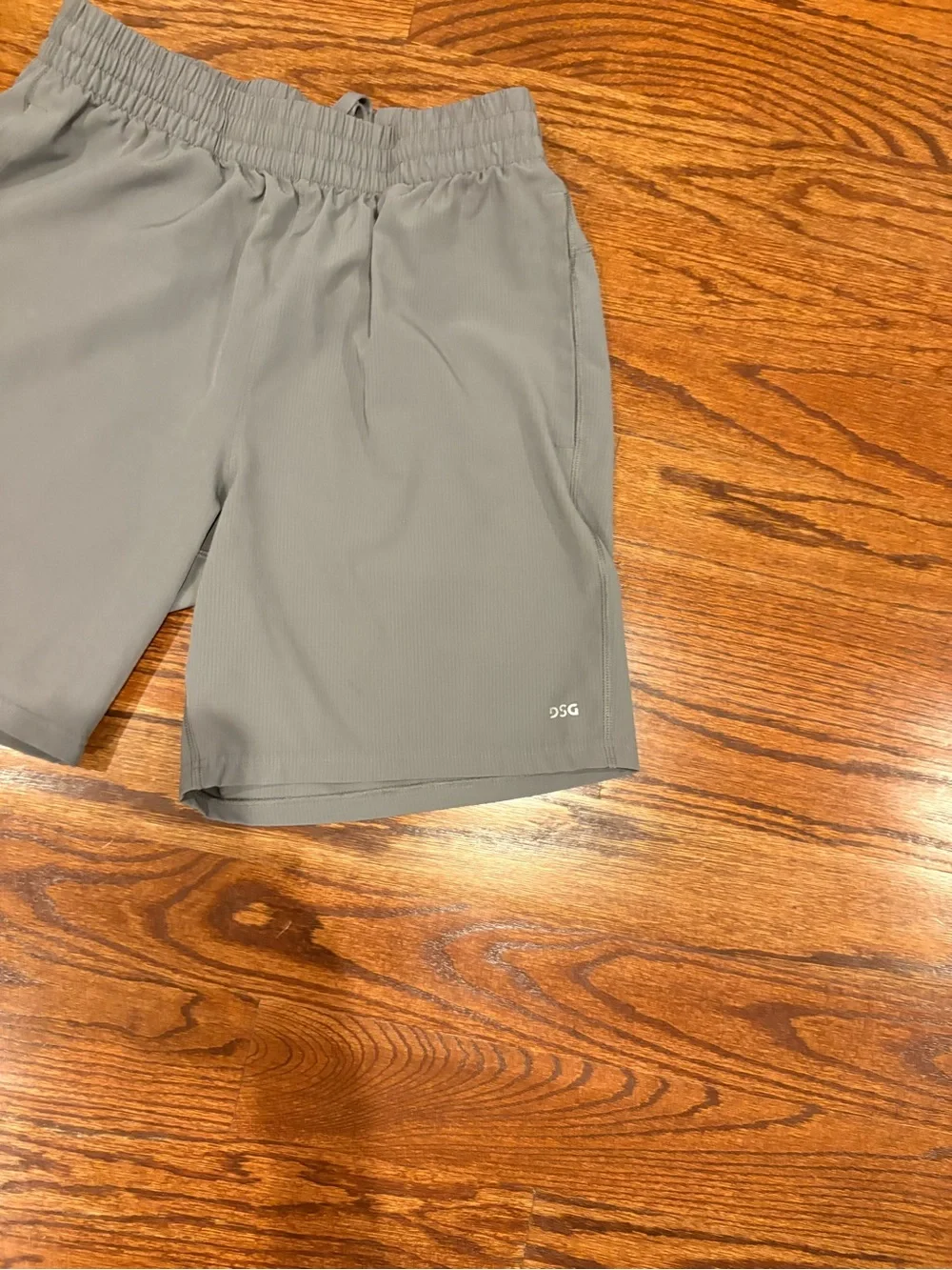 DSG Men's Gray Lightweight Performance Shorts